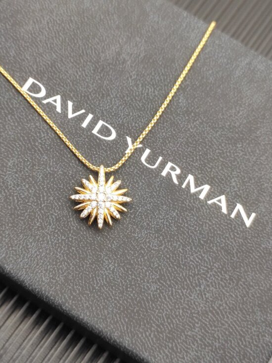 David Yurman. Jewelry - David Yurman Gold Sunflower Necklace